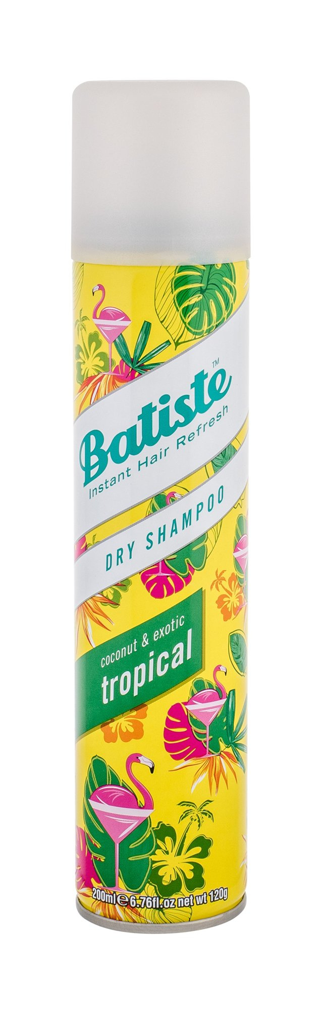 Batiste Dry Shampoo Coconut&Exotic Tropical suchy szampon do wszystkich rodzajów włosów 200 ml