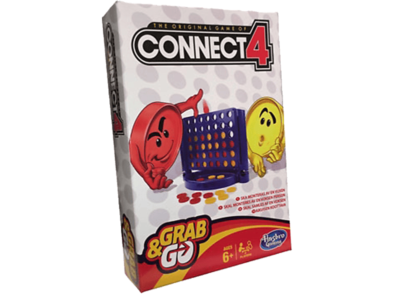 Hasbro Connect 4 Grab & Go Reisespiel