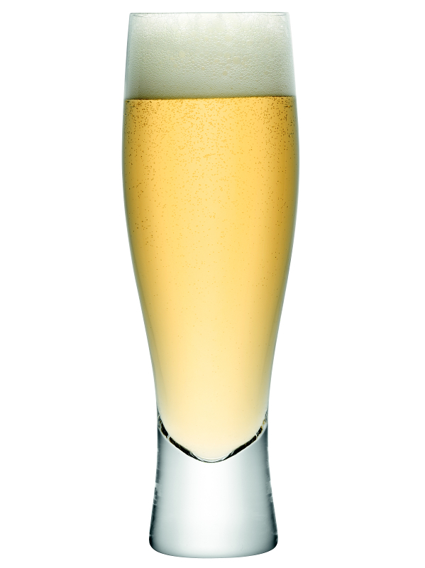 LSA Bar beer glass 400ml, set of 4, handmade
