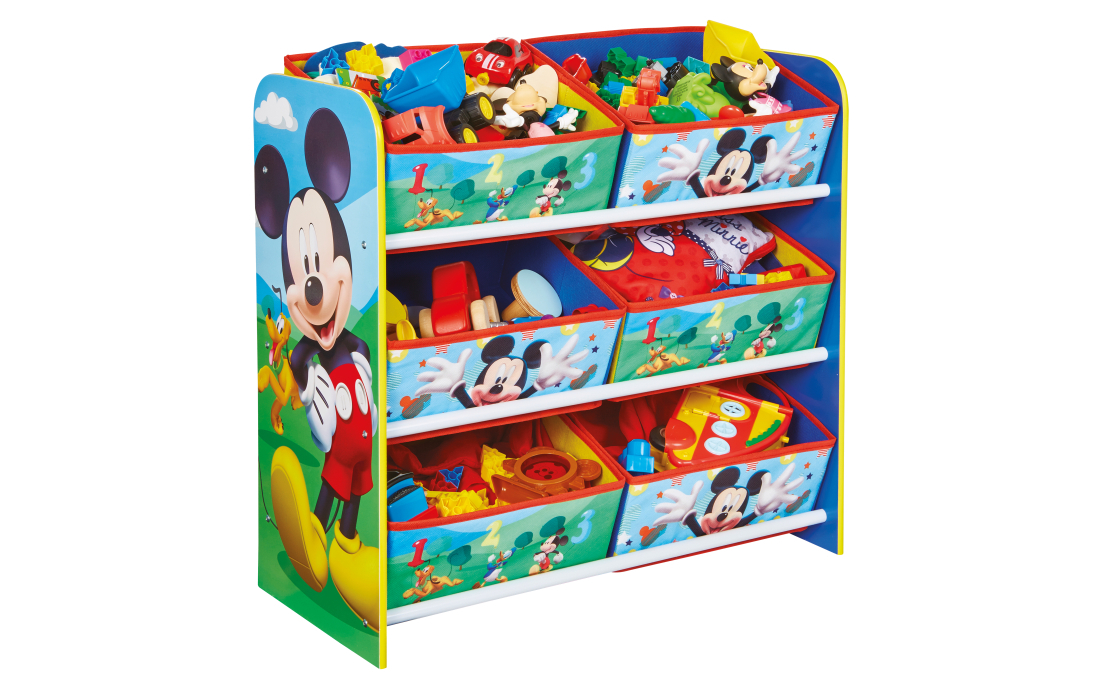 Dětská komoda organizér na hračky Disney Mickey Mouse
