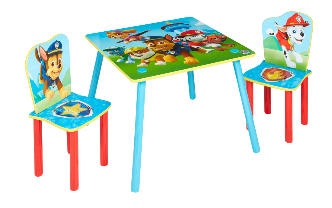 Lasten pöytä ja tuolit PAW PATROL