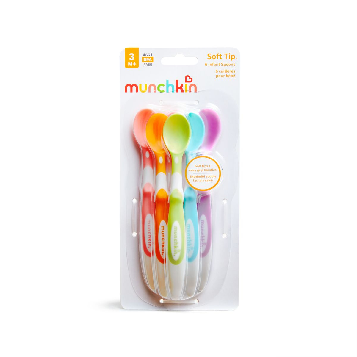 Munchkin - Měkké jídelní lžičky - 6ks