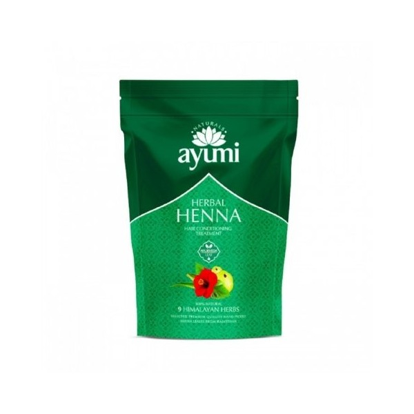 Henna natural with herbs 150g - AYUMI