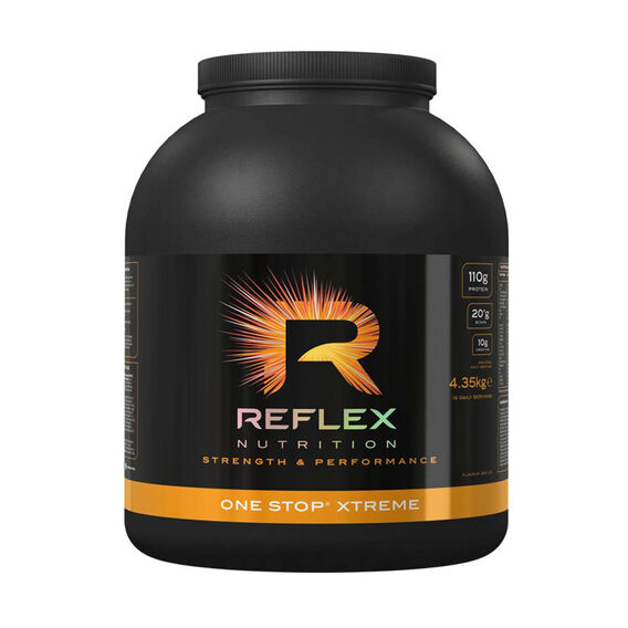Reflex One Stop XTREME 4,35kg borůvka + Pre-Workout 300g ZDARMA