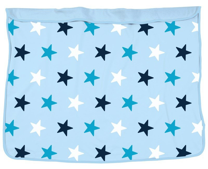 Dooky Deka Blanket Baby Blue / Blue Stars