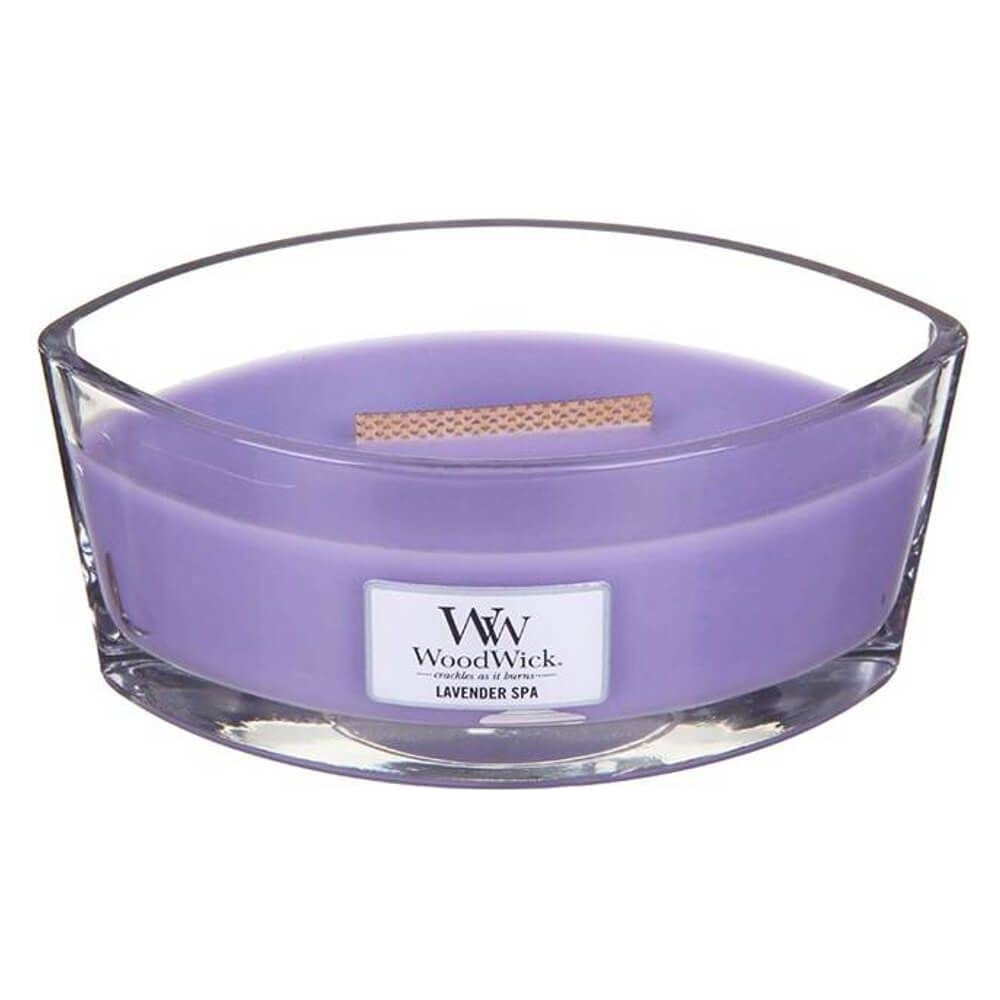 WoodWick Vonná svíčka loď Lavender Spa 453,6 g