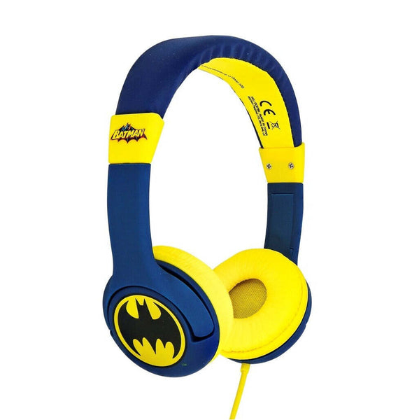 Dětská sluchátka OTL Technologies Batman Bat Signal modrá
