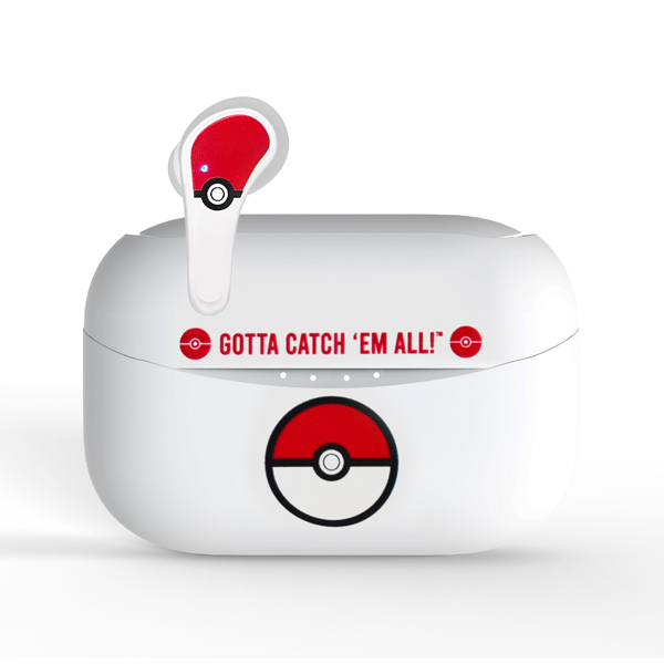 Bezdrátová sluchátka OTL Technologies Pokémon PokeBall bílá