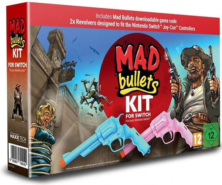 Mad Bullets Kit - Spiel- und Zubehörset für Nintendo Switch