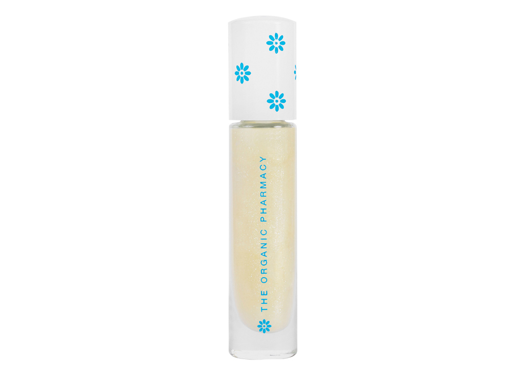 The Organic Pharmacy Volumizing Lip Gloss Sparkle Nourishing Balm ajakápoló hidratáló hatással 5 ml