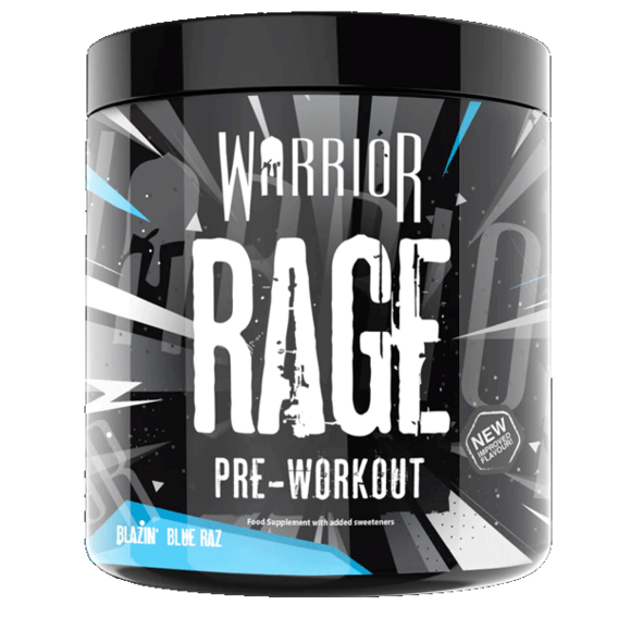 Warrior RAGE Pre-Workout 392g - strawberry
