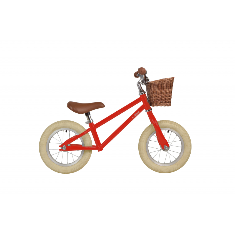 Bicicletă de echilibrare Bobbin Moonbug Roșu