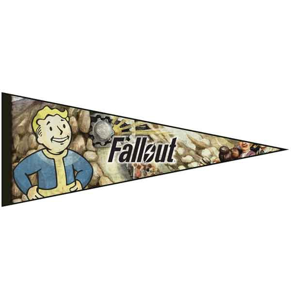 Vault Boy Pennant Flag (Fallout)
