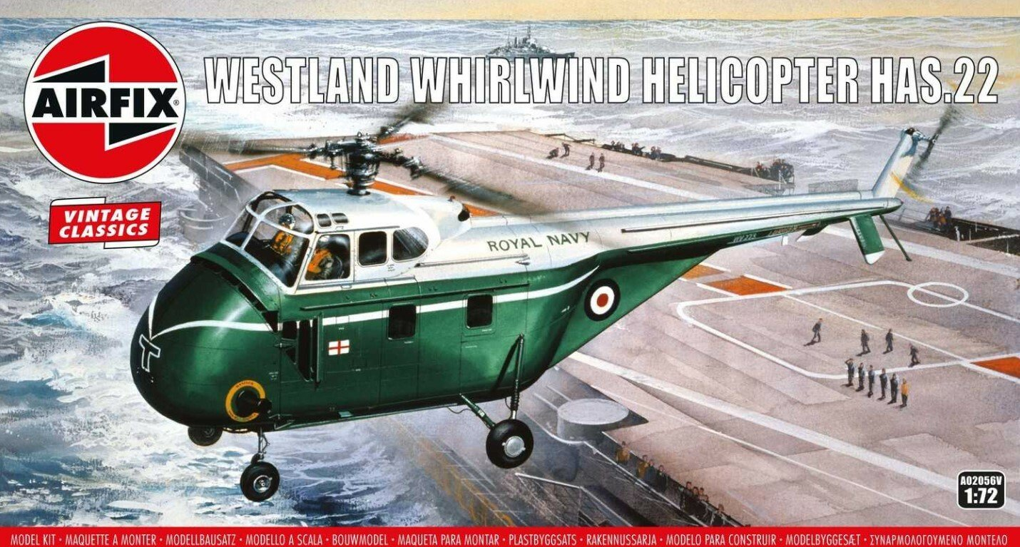 Airfix Westland Whirlwind Hubschrauber (1:72) (historisch)