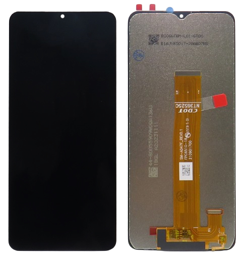 Alkuperäinen LCD-näyttö Samsung Galaxy A04S, Samsung Galaxy A13 5G + kosketuslevy musta