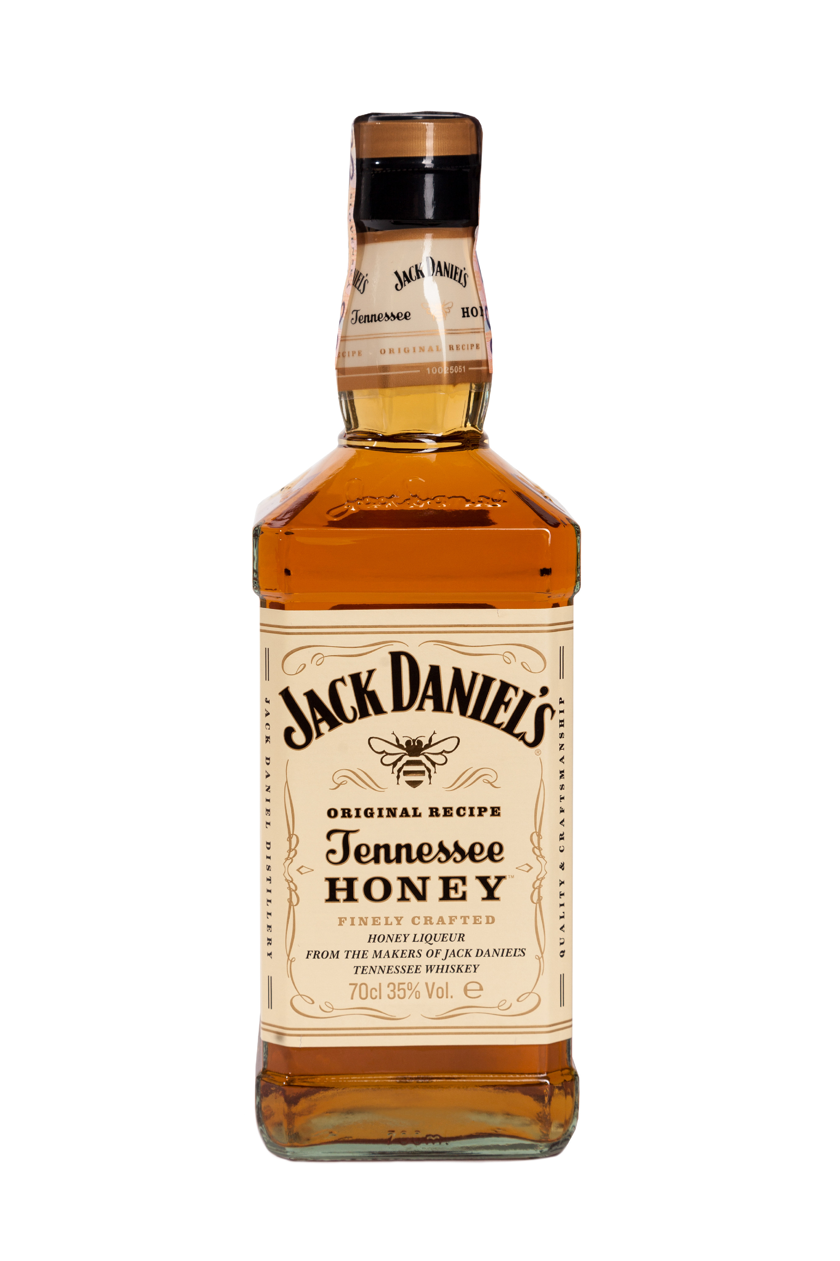 Jack Daniel's Honey 35% 0.7 l (pure bottle)