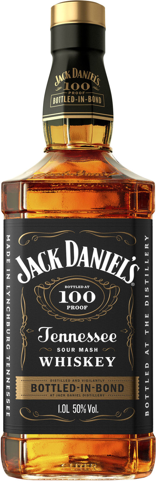 JACK DANIEL´S BOTTLED IN BOND 1L 50% (clear bottle)