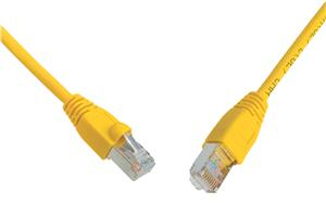SOLARIX patch kábel CAT6 SFTP PVC 5m žltý