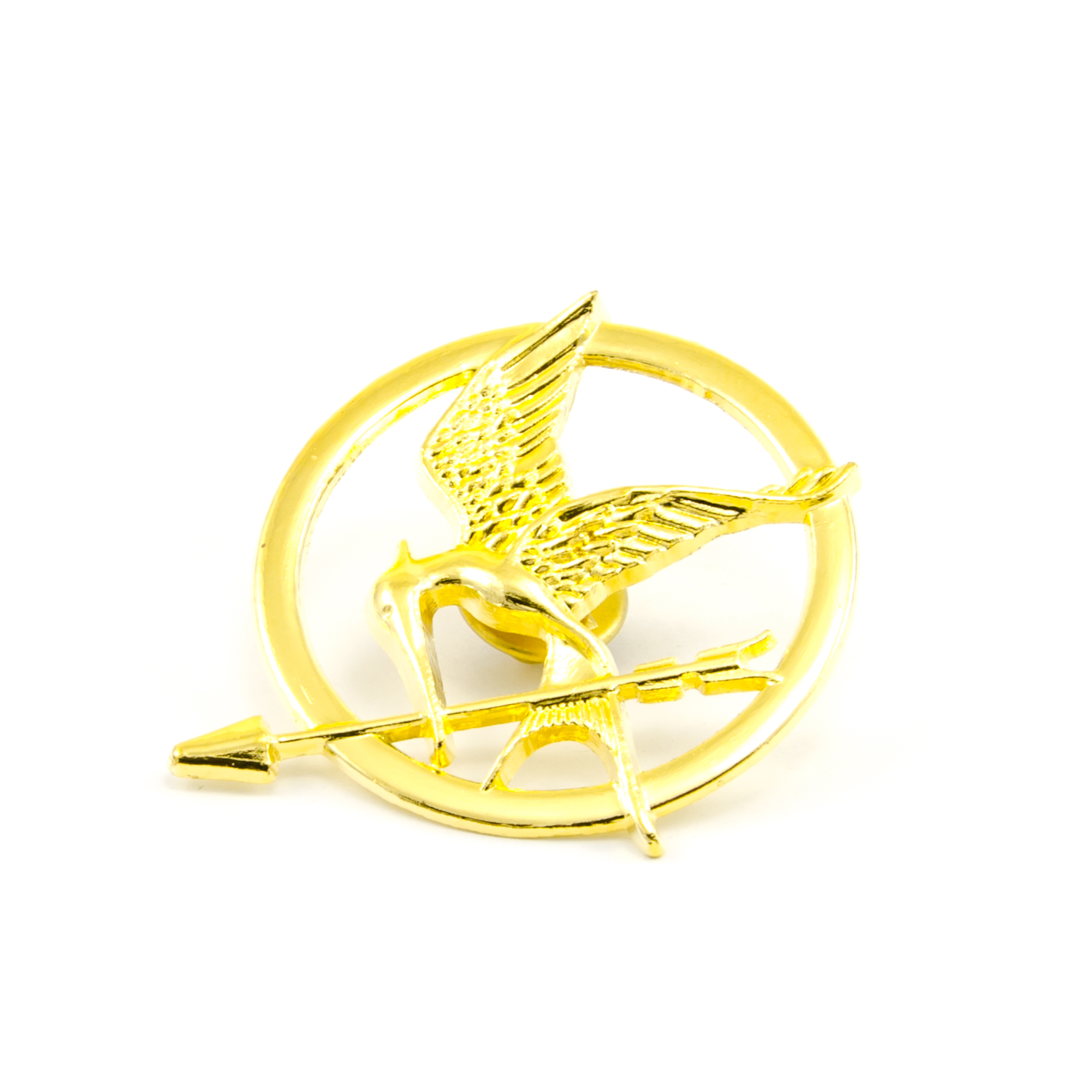 JewelsHall Hunger Games brož Reprodrozd zlatá