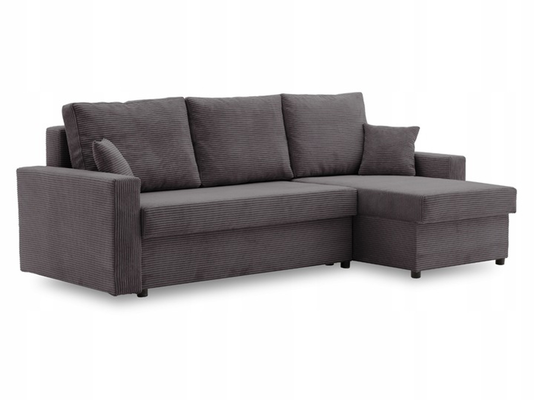 AG Corner folding sofa Aikido - dark gray