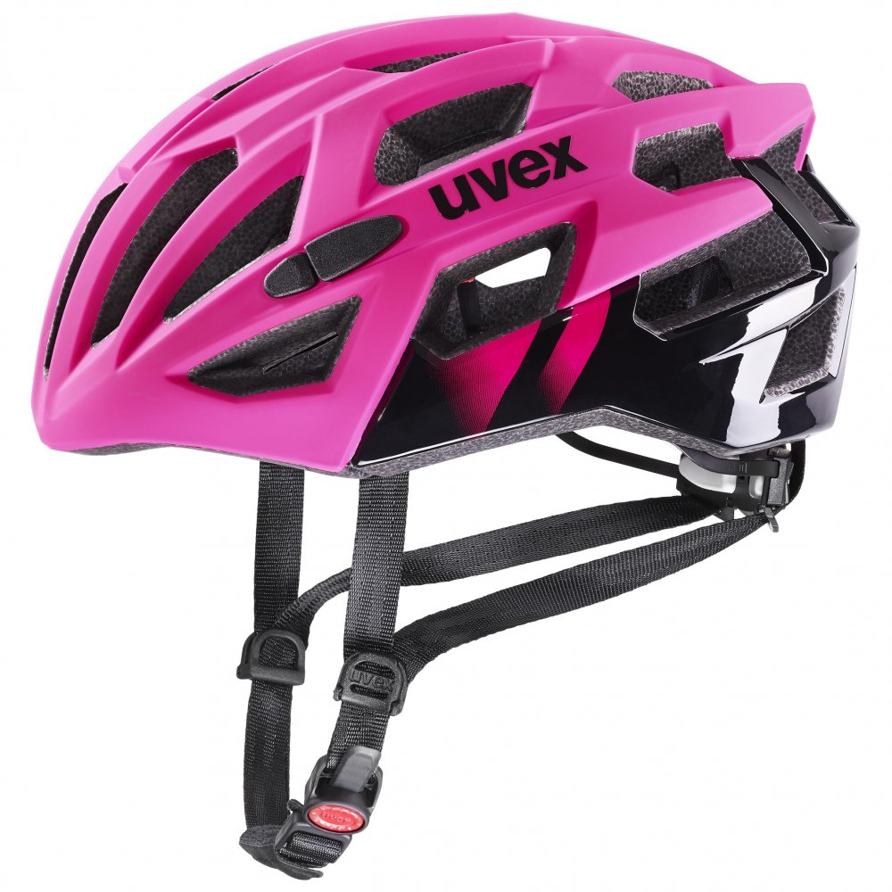 cycling helmet uvex race 7 rubin black