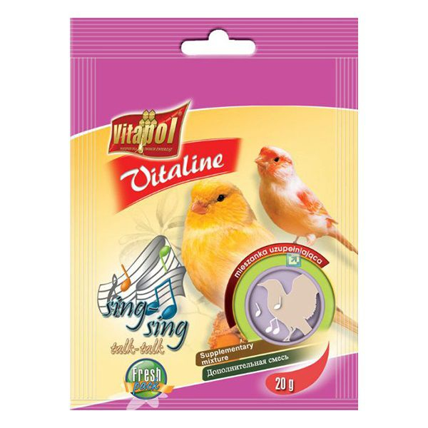 VITAPOL - keverék Vitaline Sing Sing kanáriknak, 20 g