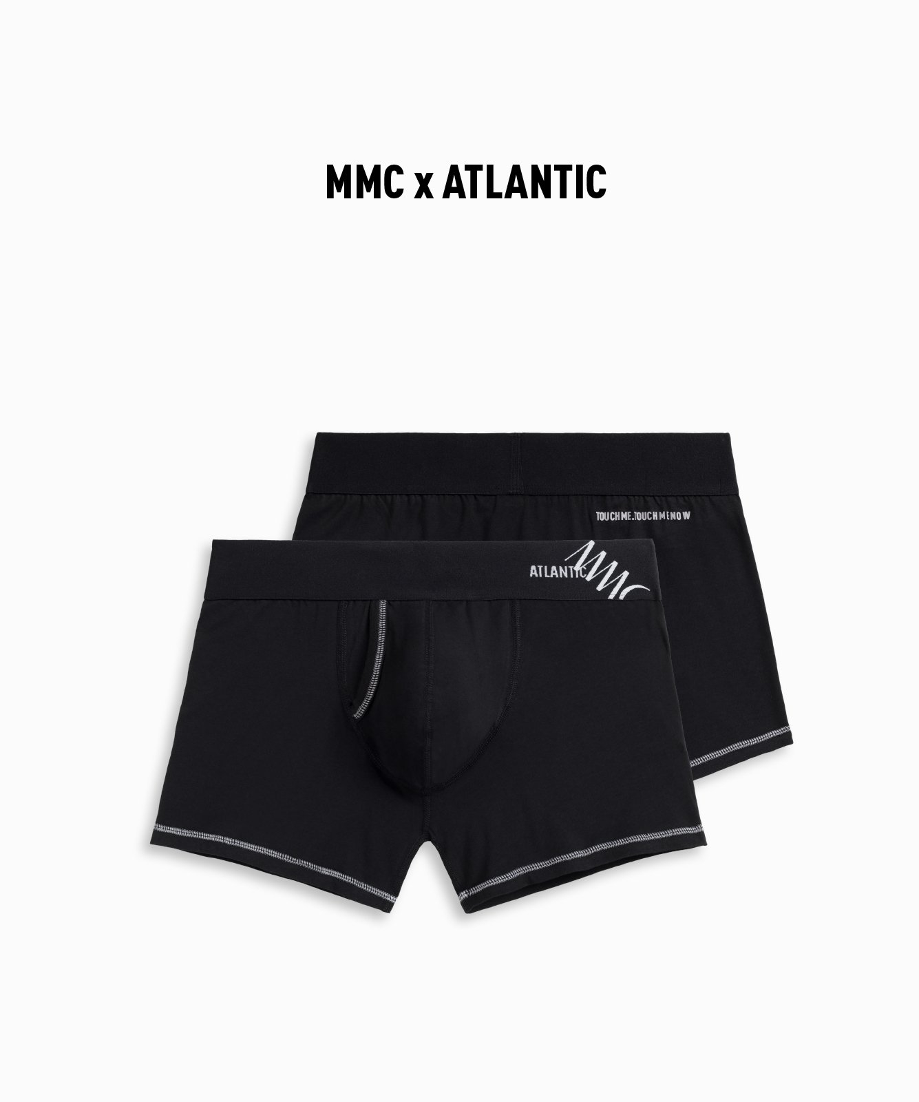 Men's Boxer Shorts MMC x ATLANTIC - Black