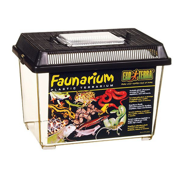 Faunarium - cutie portabilă din plastic 230 x 155 x 170 mm