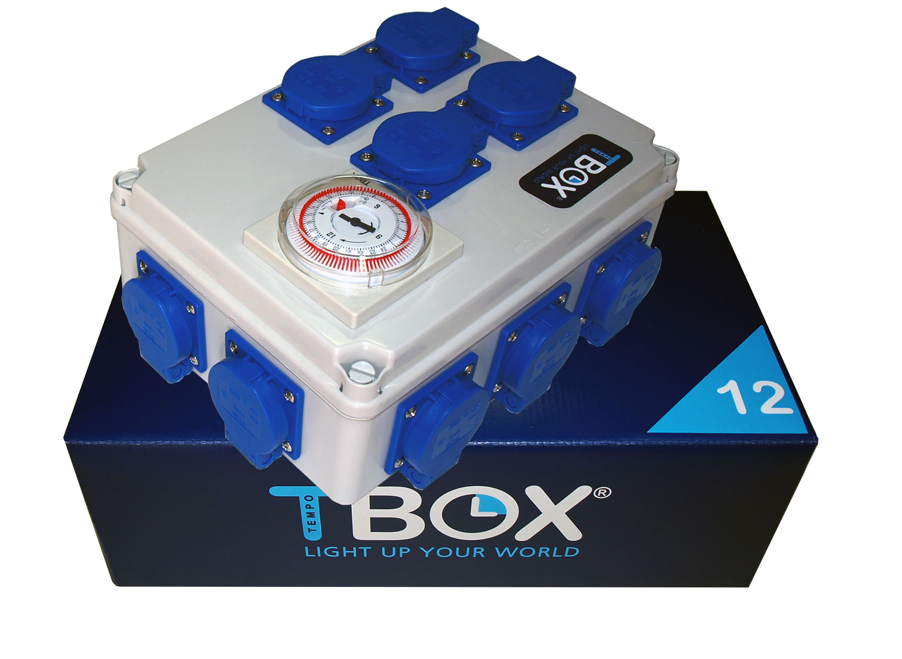 TBox Timer Box 12 (12x600W) bez topení