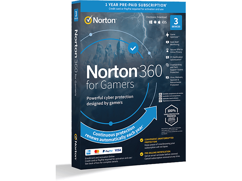 Nortonlifelock Norton 360 for Gamers