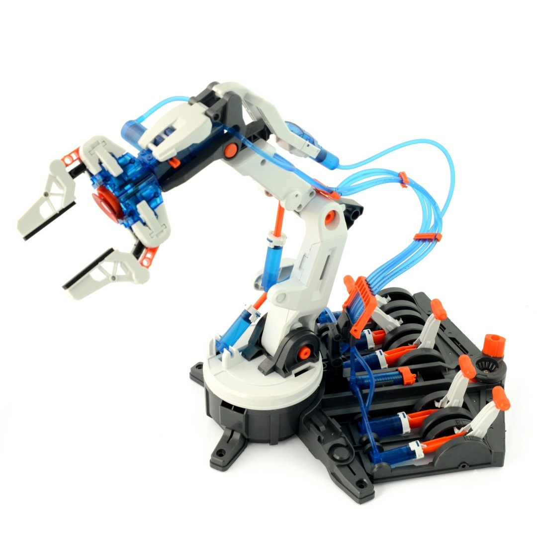 Velleman KSR12 STEM Hydraulic Robot Arm - Robot Kit - robot building kit