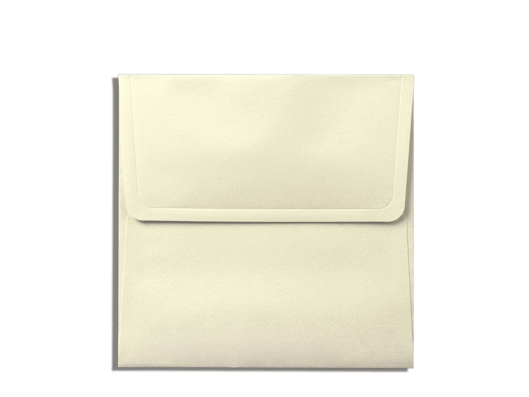 Luxury square envelope cream 20 x 20 cm