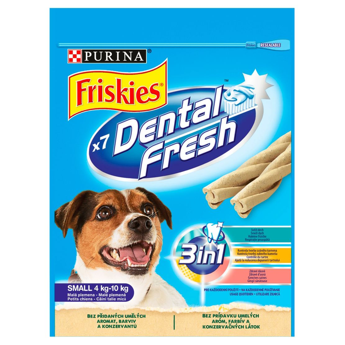 FRISKIES Dental Fresh 3 v 1 Kicsi 110 g