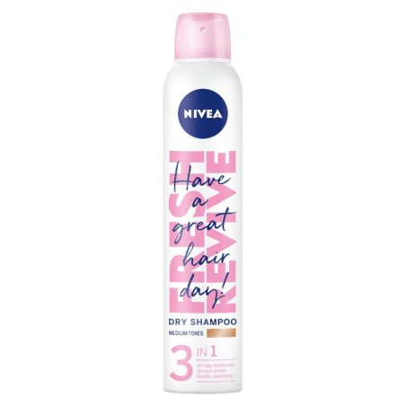 Nivea Dry Shampoo Spray for Medium Hair, 200 ml
