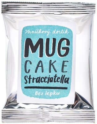Nominálna šálka MUG CAKE Hrníčkový dortík stracciatella 60 g