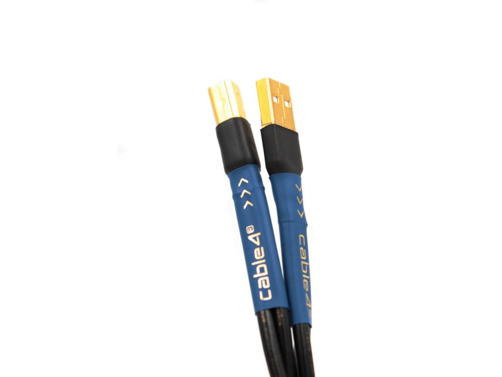 Cable4 Black USB+ A-B 2m