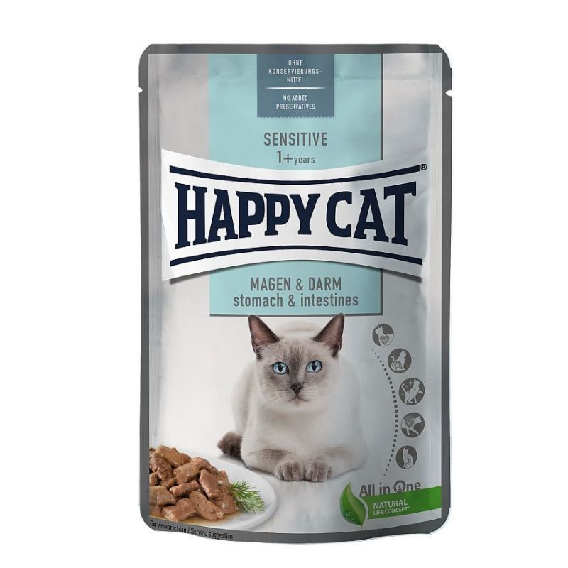 Happy Cat Sensitive Magen & Darm / Gyomor & Bél 85 g