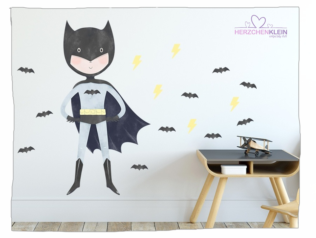 Nálepka na stenu - Superhrdina Batman
