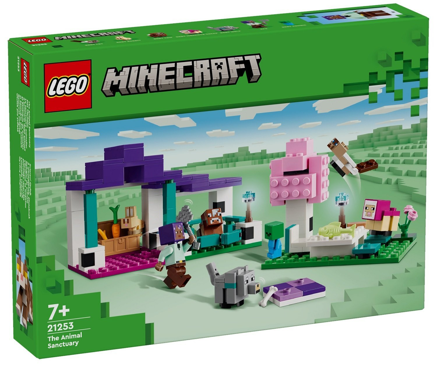LEGO Minecraft 21253 Il Rifugio degli Animali