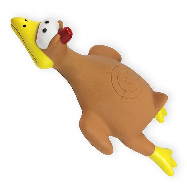 Jucărie pentru câine - formă de găină din vinil, 26cm