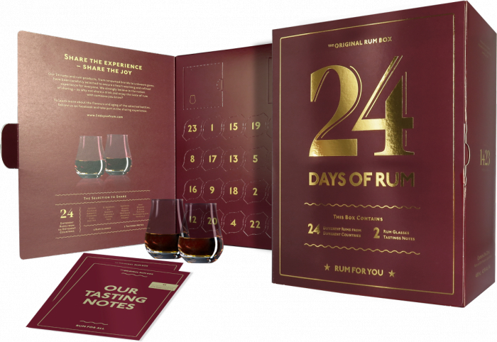 Rum Calendar - 24 Days of Rum (2021), GIFT