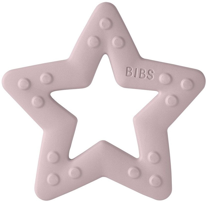 BIBS Baby Bitie hryzátko, star - pink plum