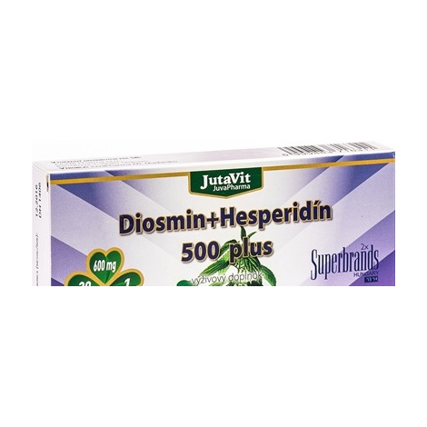 JutaVit Diosmín+Hesperidín 500 plus 30 tbl