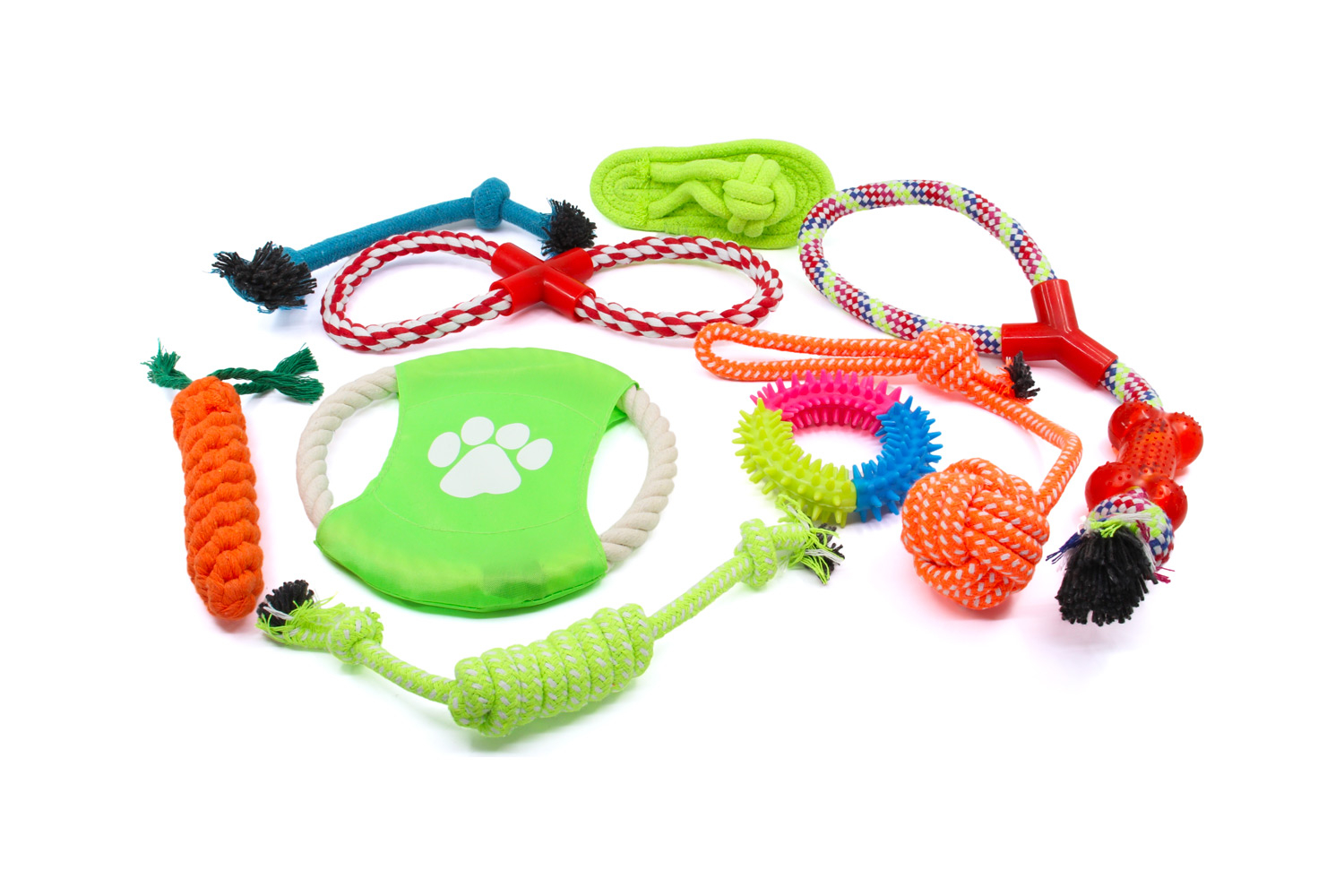 All-Czech Set X pull toys for dogs | 10 pcs