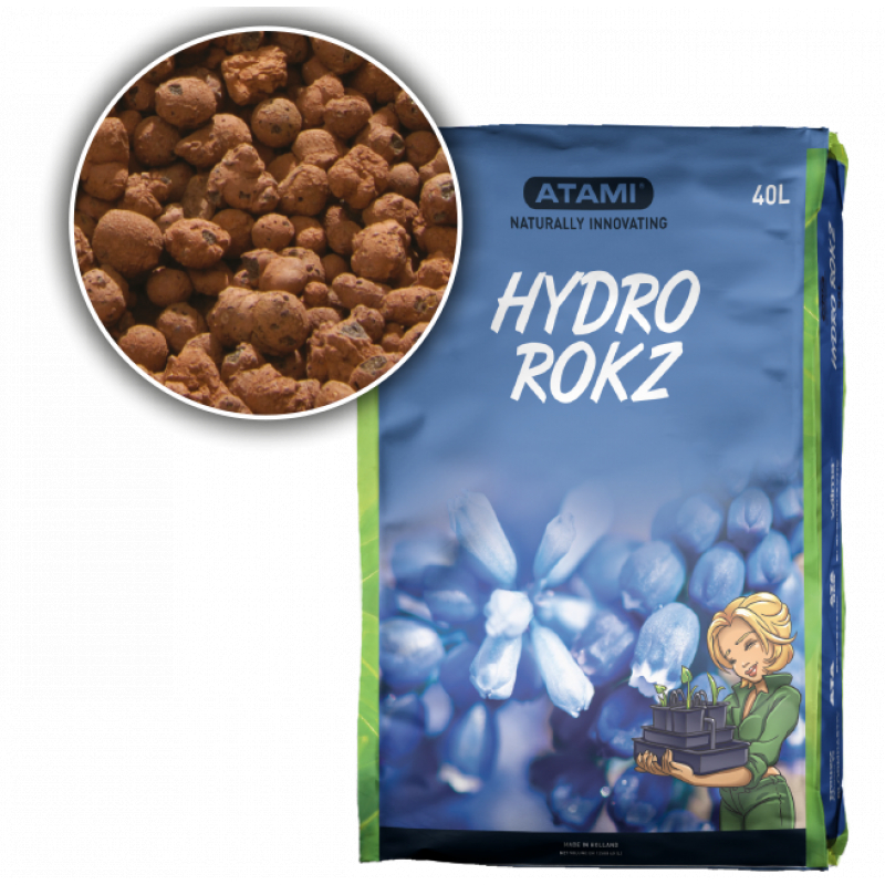 Atami Hydro Rokz expanded clay 40L