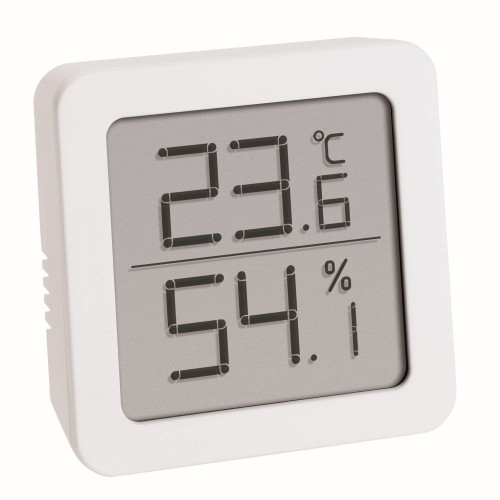 Digitaalinen lämpömittari kosteusmittarilla TFA 30.5051.02 - valkoinen