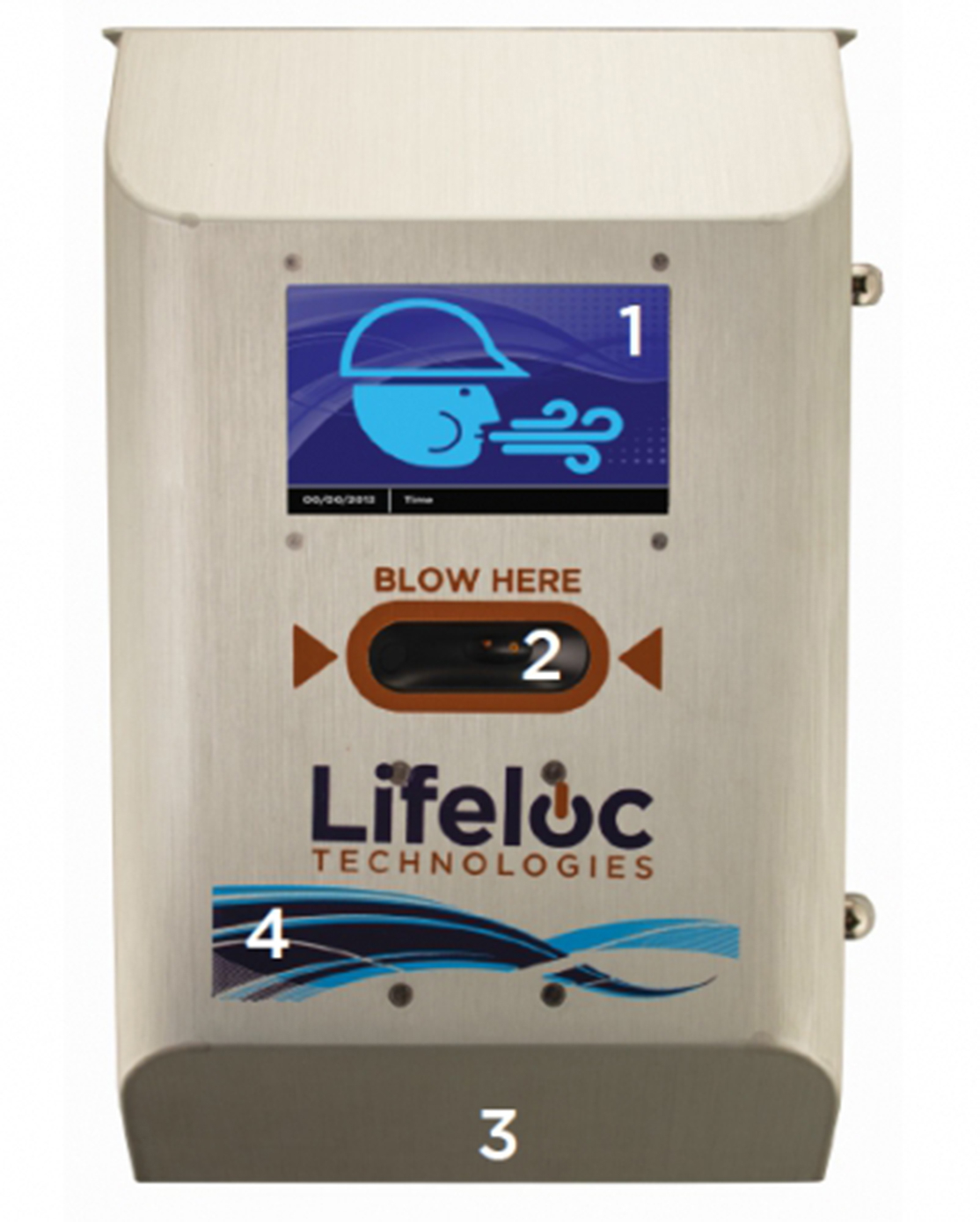 Lifeloc Sentinel access control system for monitoring entry into premises