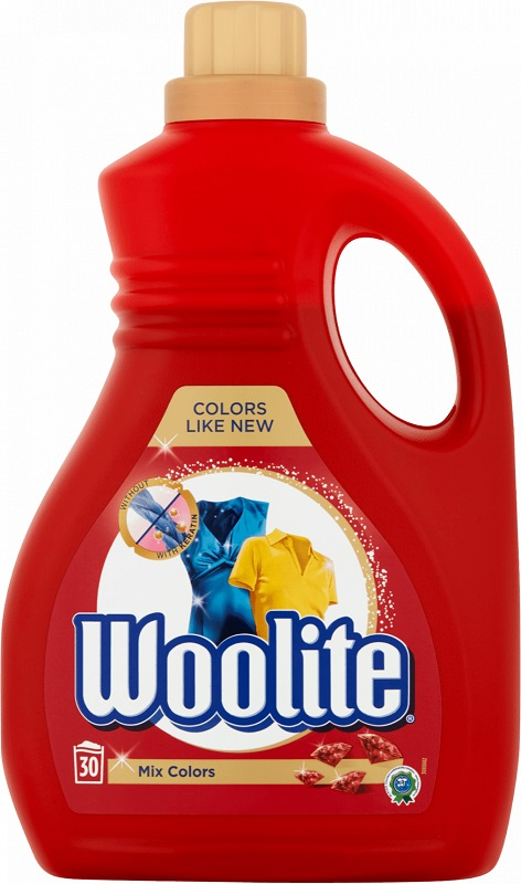 Woolite Mix Colors liquid detergent for laundry 1.8 l