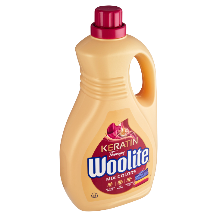 Woolite Mix Colors Keratin prací gél 45 praní 2.7 l