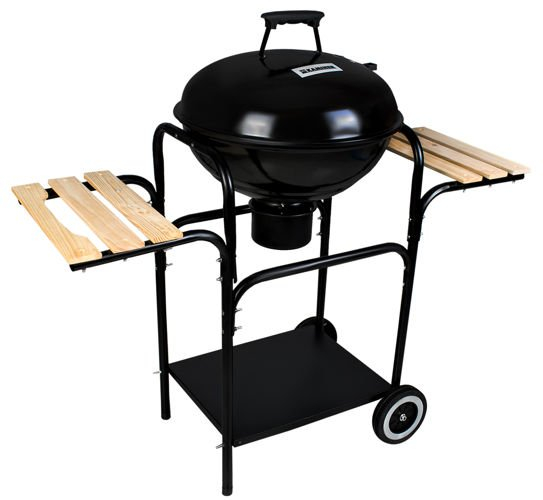 Grill with lid for charcoal, 8056